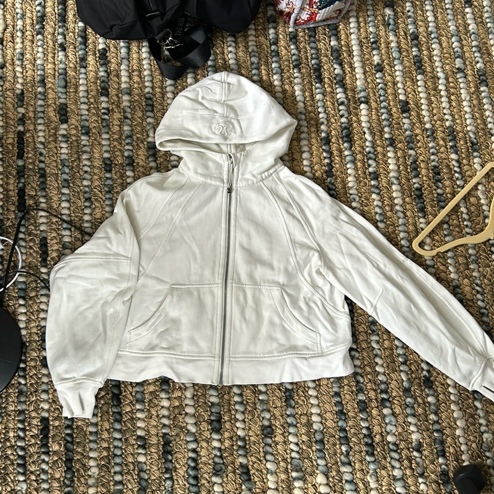 Lulu lemon full zip up cropped sweatshirt